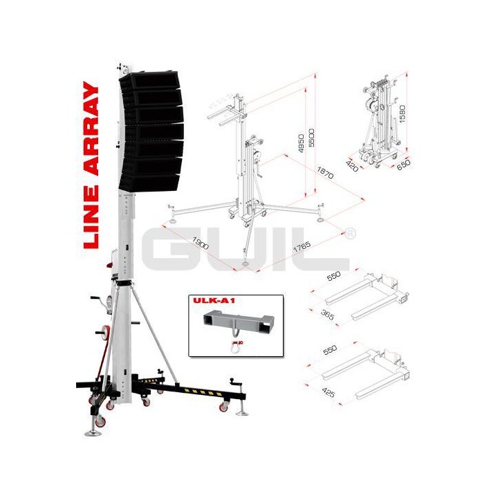 Guil - ULK 500 - Winch Stand | Z-Bombilla