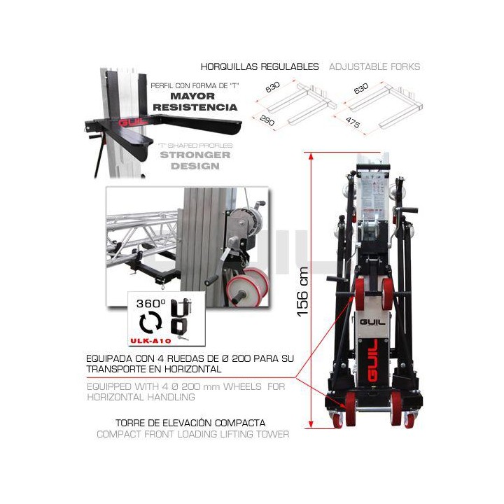 Guil - ULK 600XL - Winch Stand | Z-Bombilla