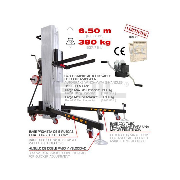 Guil - ULK 650XL - Winch Stand | Z-Bombilla