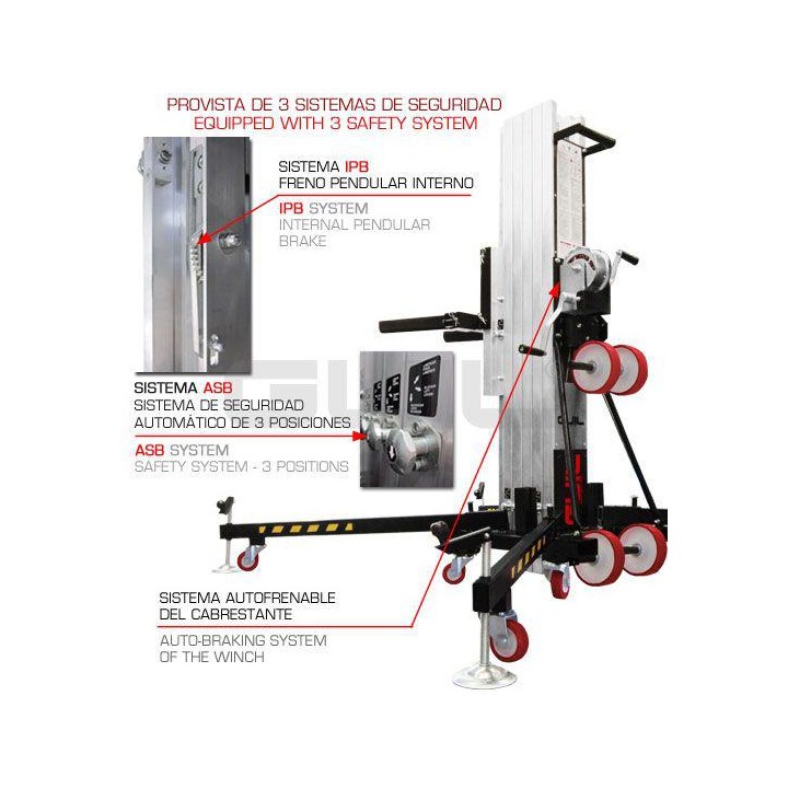 Guil - ULK 650XL - Winch Stand | Z-Bombilla