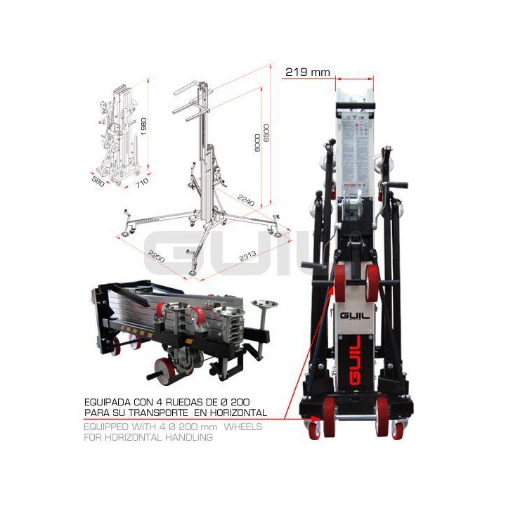 Guil - ULK 650XL - Winch Stand | Z-Bombilla