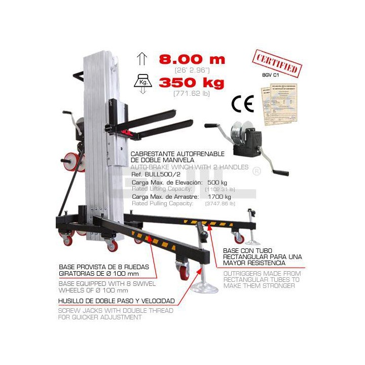 Guil - ULK 800XL - Winch Stand | Z-Bombilla