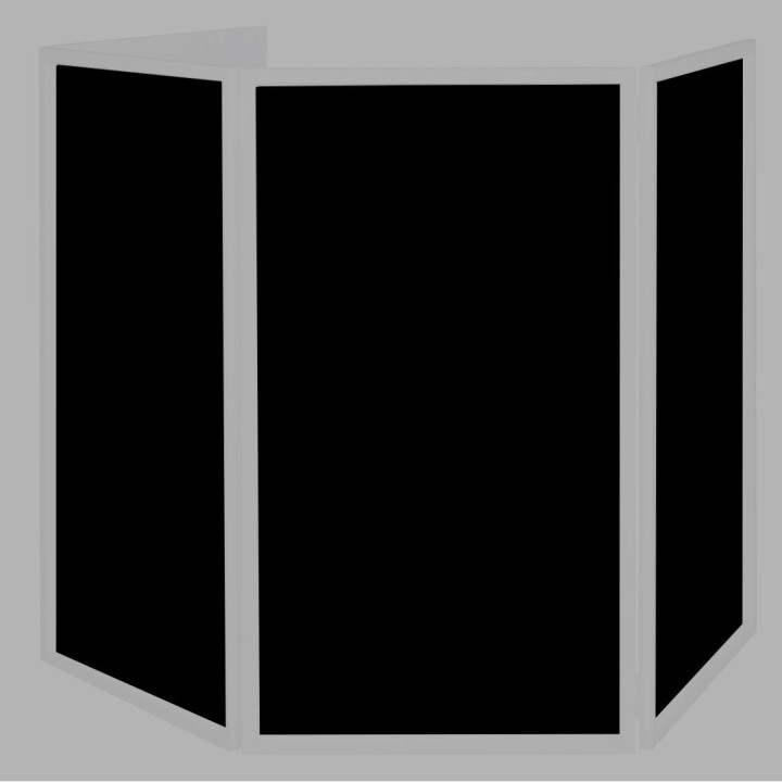 American Dj - Event Facade scrims (4pcs) black - Stand DJ | Z-Bombilla