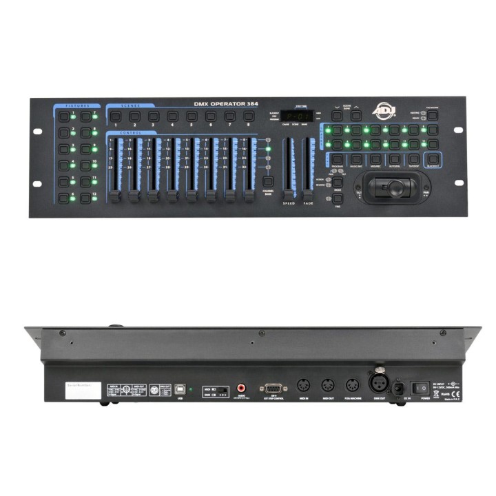 American Dj - DMX Operator 384 - DMX-512 Controlador | Z-Bombilla