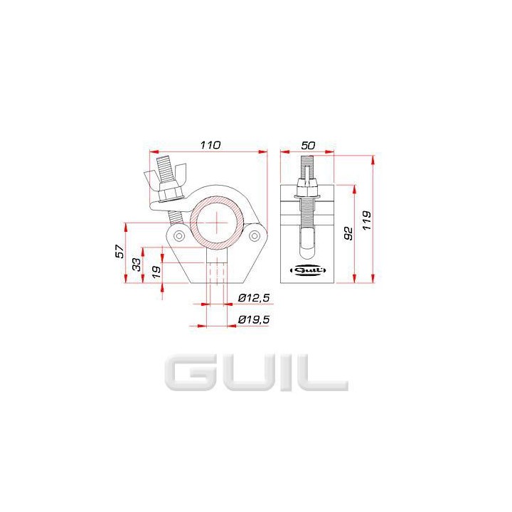 Guil - ADT-15 - Wind up Stand | Z-Bombilla