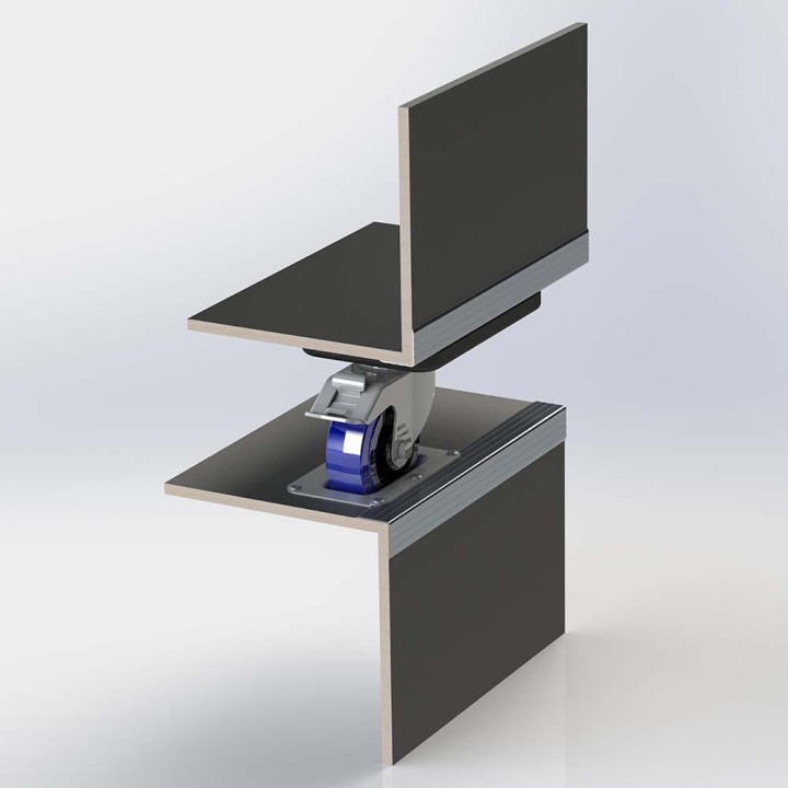 Adam Hall - 38081 - Acessórios para Racks - Base de Recesso | Z-Bombilla