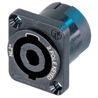 Neutrik - NL-2 MP - Conector Speakon | Z-Bombilla