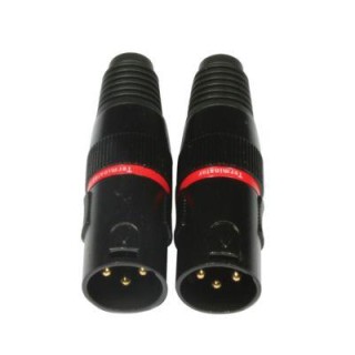 American Dj - DMX AC-DMXTERM-3/SET - Conector Canon XLR | Z-Bombilla