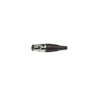 Z-B - MINI-XLR 4 PINS HEMBRA - Conector Mini Canon (XLR) | Z-Bombilla