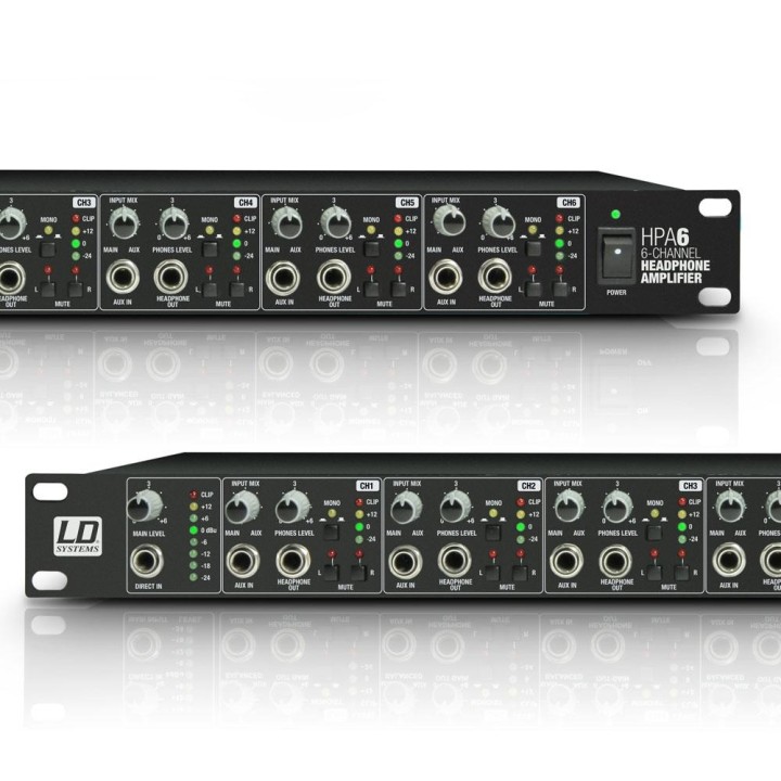 LD Systems - LDHPA6 - Headphones Preamplifiers | Z-Bombilla