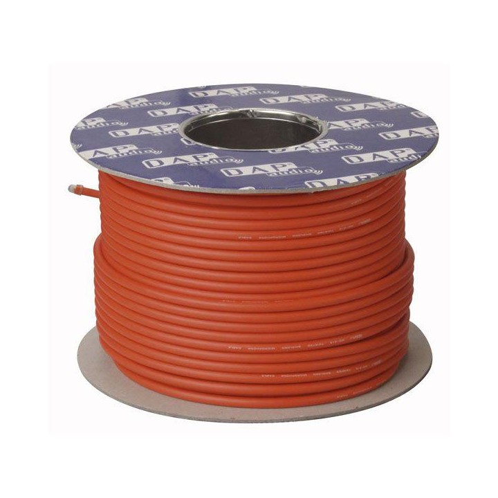 Dap Audio - MC-216 ROJO 100m  - Cabo Som - Micro Cabo ou DMX | Z-Bombilla