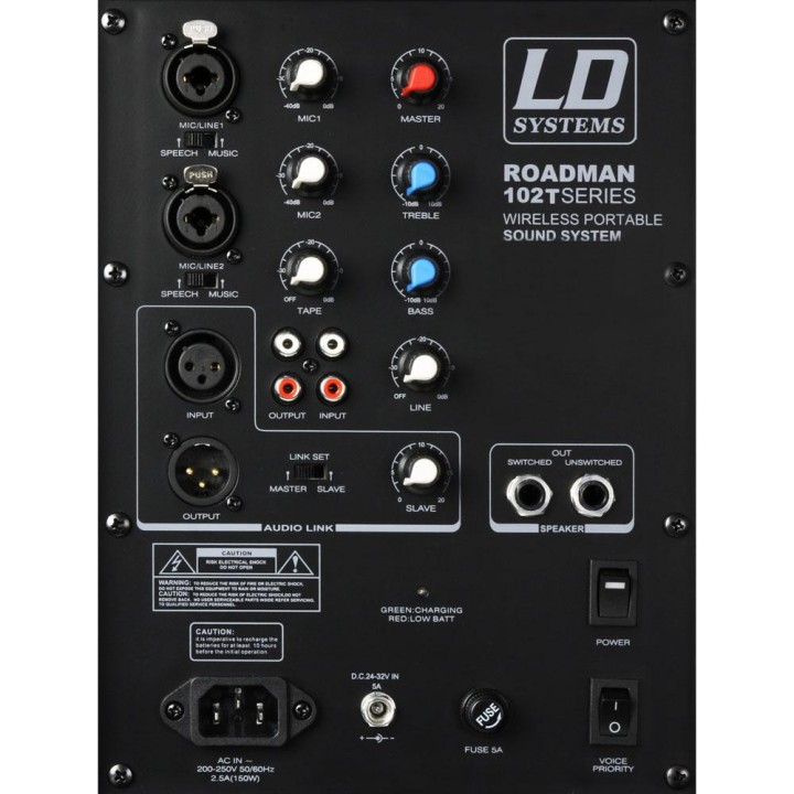 LD Systems - LDRM102HSB6 - Sistemas de som Portátil | Z-Bombilla