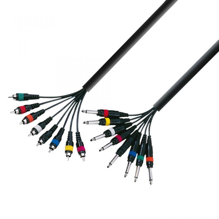 Adam Hall - K3L8PC0500 - Audio Cable - Jack - RCA | Z-Bombilla
