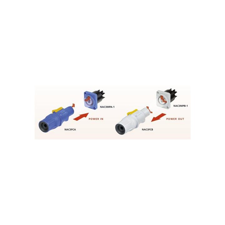 Neutrik - NAC3FCA - Conector Powercon | Z-Bombilla