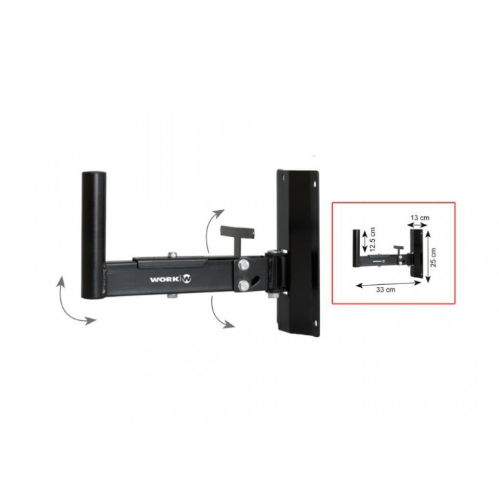 Work - SPB 4 E - Supporto a Parete | Z-Bombilla