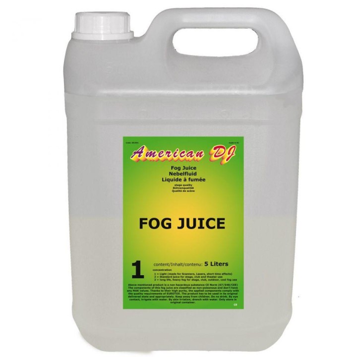 American Dj - Fog juice (Low density) - Líquid de Fum | Z-Bombilla