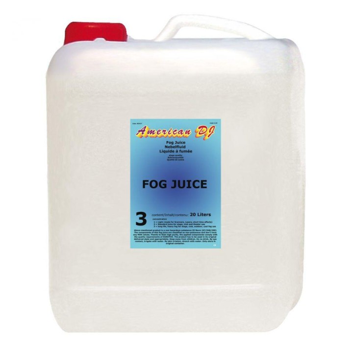 American Dj - Fog juice 3 heavy 20 Liter - Fumaça Líquida | Z-Bombilla