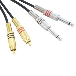 Adam Hall - K3TPC0100 - Os Cabo de Áudio - Jack - RCA | Z-Bombilla