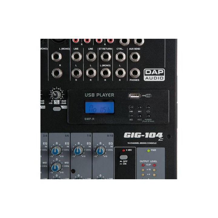 Dap Audio - MP3 USB record module for GIG - Acessório Misturadores | Z-Bombilla