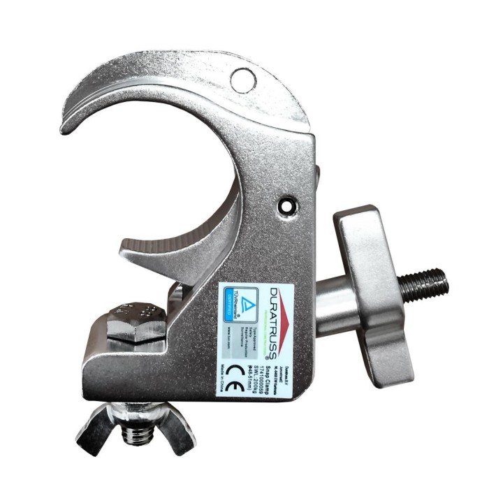 Duratruss - Snap Clamp Ref. 1741000059 - Garra para treliça | Z-Bombilla