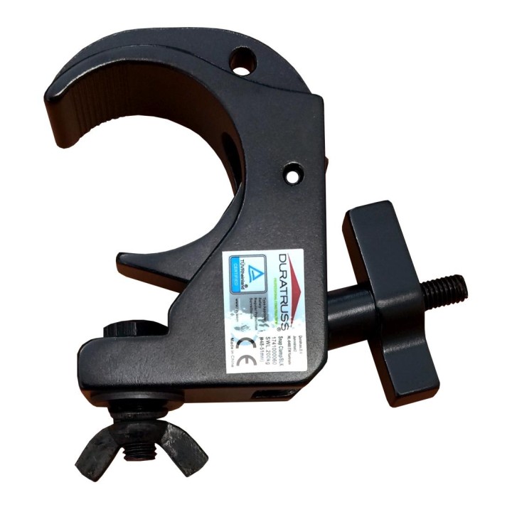Duratruss - Snap Clamp blk Ref. 1741000060 - Garra para treliça | Z-Bombilla
