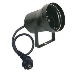Showtec - Parcan 36 Pinspot Black - Foco PAR-36 | Z-Bombilla