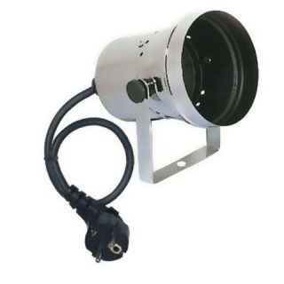 Showtec - Parcan 36 Pinspot Silver - Foco PAR-36 | Z-Bombilla