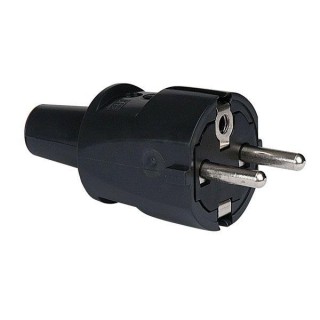 Showtec - Schuko Macho PVC - Monophasic Connectors | Z-Bombilla