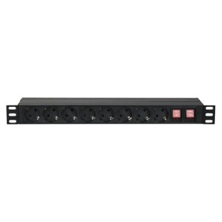 Showtec - Showtec 19" 1U MainPower Strip16 - Base Socket | Z-Bombilla