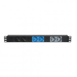 Showtec - Showtec 19" 1U CEE16A To 6x Sockets 1