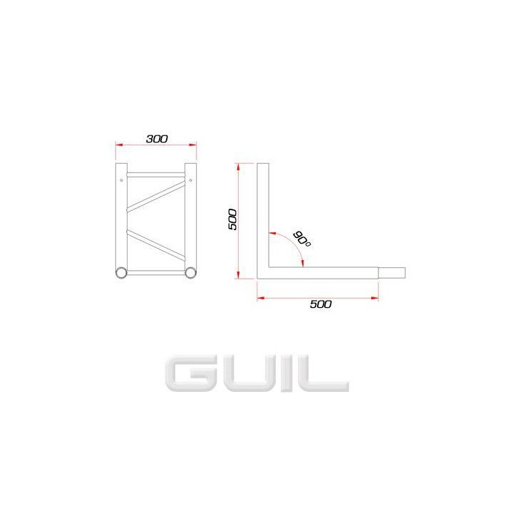 Guil - TP300-A - Aluminum Truss Parallel | Z-Bombilla
