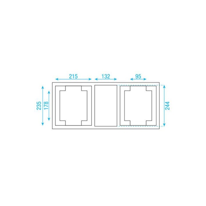 Dap Audio - DAP-Audio Case  2x Phantom 25/50 - Caisa digite Baul | Z-Bombilla
