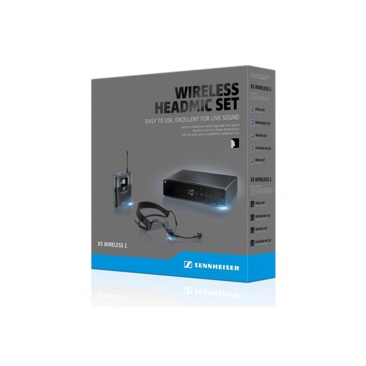 Sennheiser - XSW 1-ME3 A SET MICRO DIADEMA  - Système de bandeau / rabat sans fil | Z-Bombilla