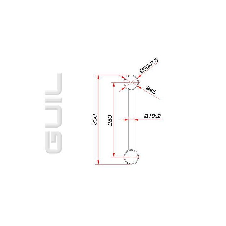 Guil - TP300-2000mm - Aluminum Truss Parallel | Z-Bombilla