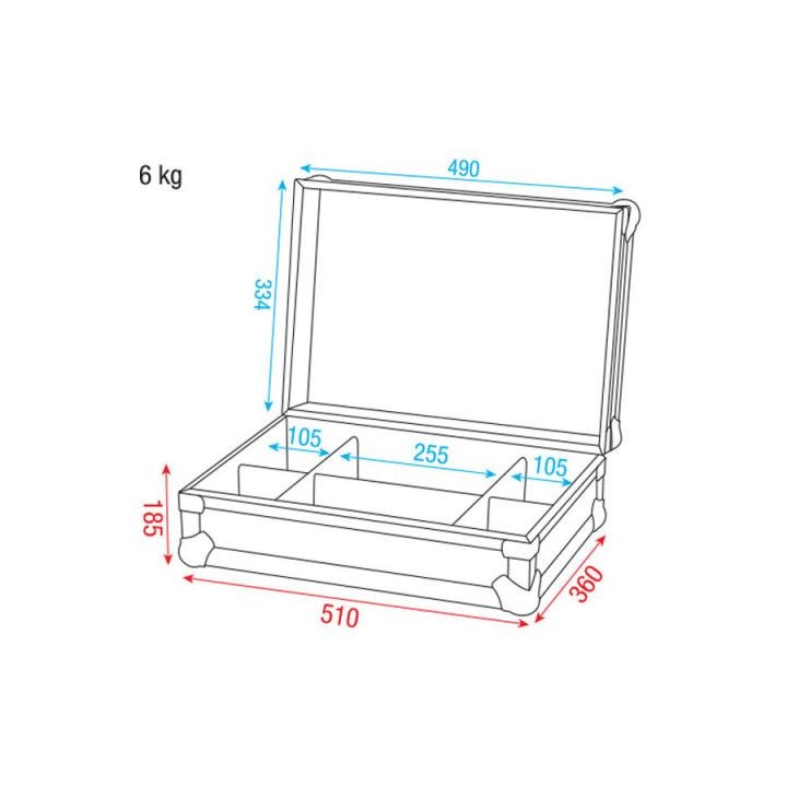 Dap Audio - DAP-Audio Roadie Case - Plusieurs Rack | Z-Bombilla