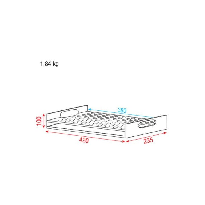 Dap Audio - DAP-Audio Extra insert 96PinsCA1 - Trays / Drawers | Z-Bombilla