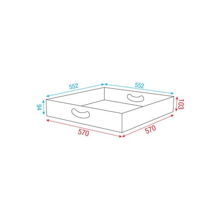 Dap Audio - Top insert Multiflex Case 80/120 - Trays / Drawers | Z-Bombilla