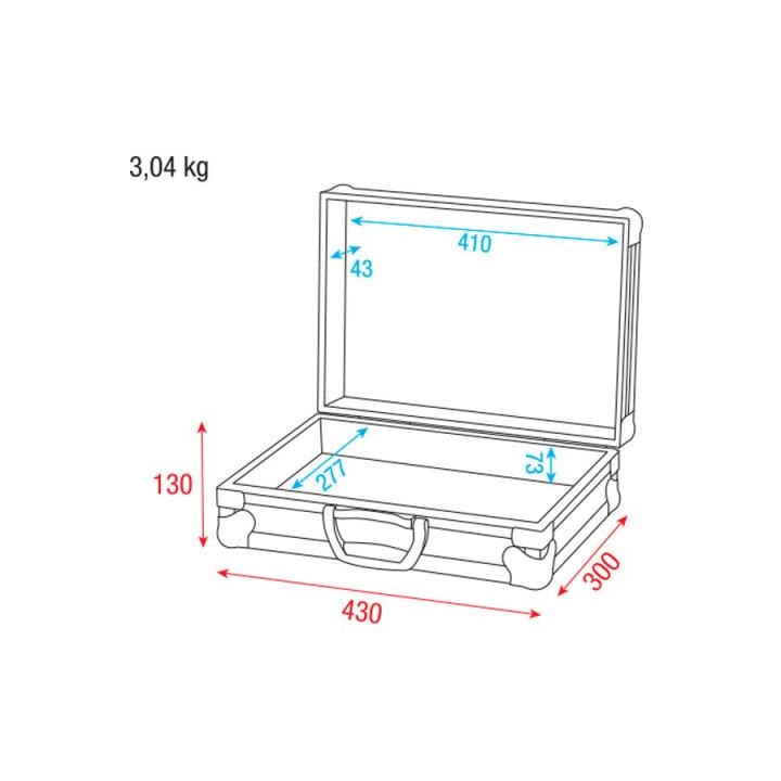 Dap Audio - DAP-Audio Universal Foam Case - Plusieurs Rack | Z-Bombilla