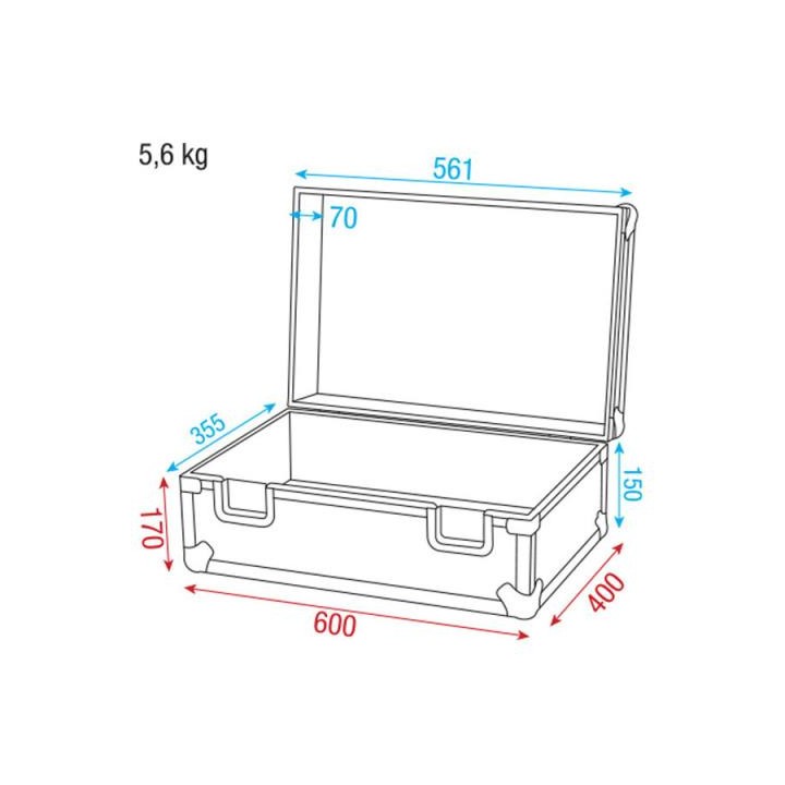 Dap Audio - DAP-Audio Universal Foam Case - Plusieurs Rack | Z-Bombilla
