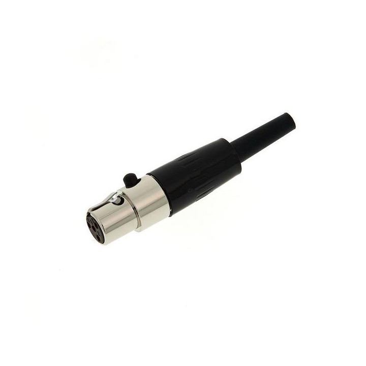 Shure - Conector TA4F - Canon Connecteur Mini (XLR) | Z-Bombilla