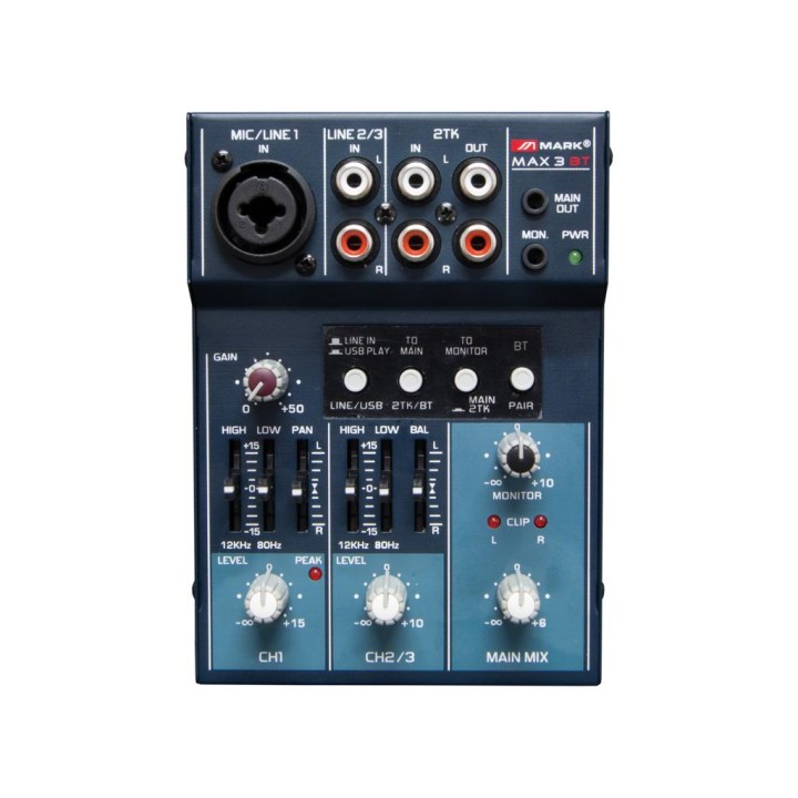 Work - MAX 3 BT - Tabela Microfones | Z-Bombilla