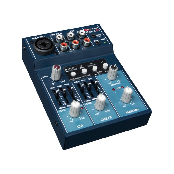 Work - MAX 3 BT - Tabela Microfones | Z-Bombilla