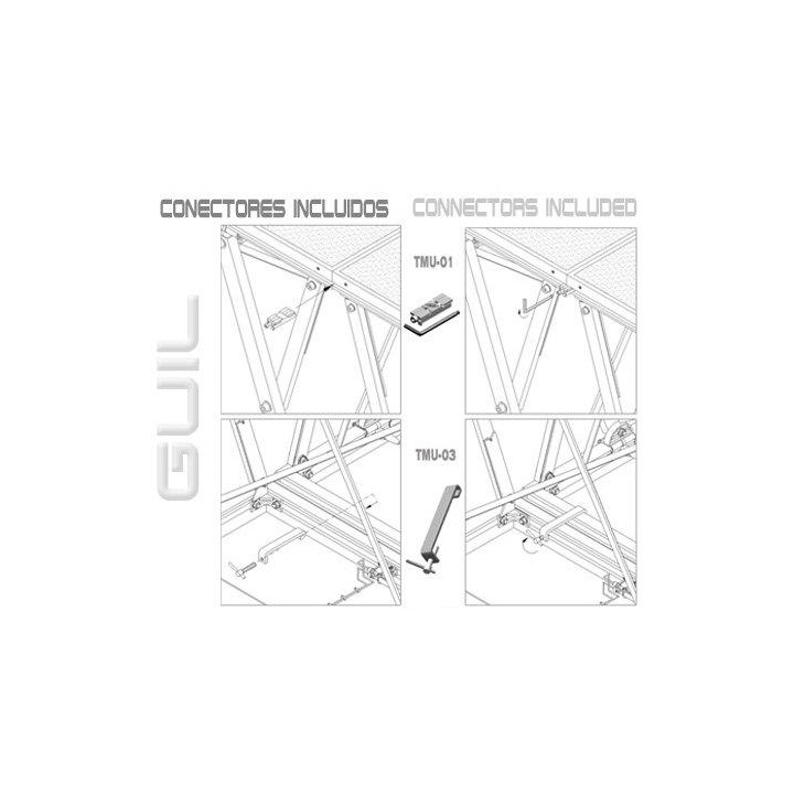 Guil - TM441 - Scissor Stage TM441 | Z-Bombilla