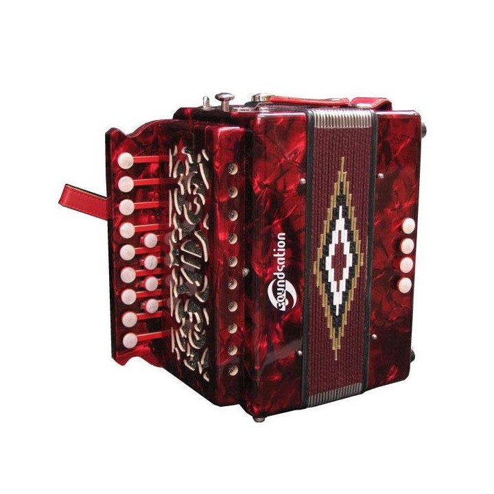 Sound Sation - SAC-1304C-RD - Accordéon | Z-Bombilla