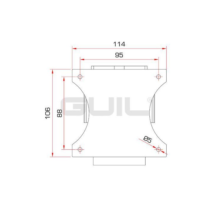 Guil - PST-CB/P - Post Separador | Z-Bombilla