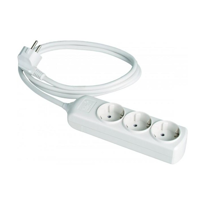 DH - Base 3 tomas sin interruptor - Base Socket | Z-Bombilla