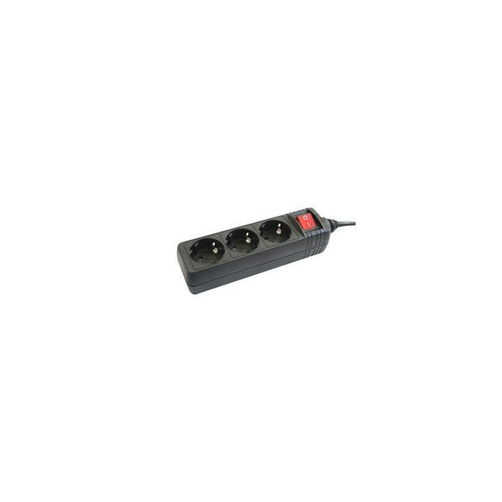 DH - Base 3 tomas con interruptor - Base Socket | Z-Bombilla