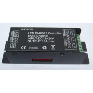 Z-B - DMX512 Decoder - Controlador Comandament | Z-Bombilla
