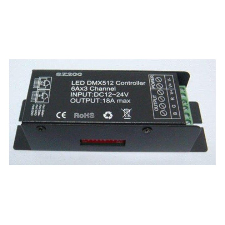 Z-B - DMX512 Decoder - Controller Command | Z-Bombilla