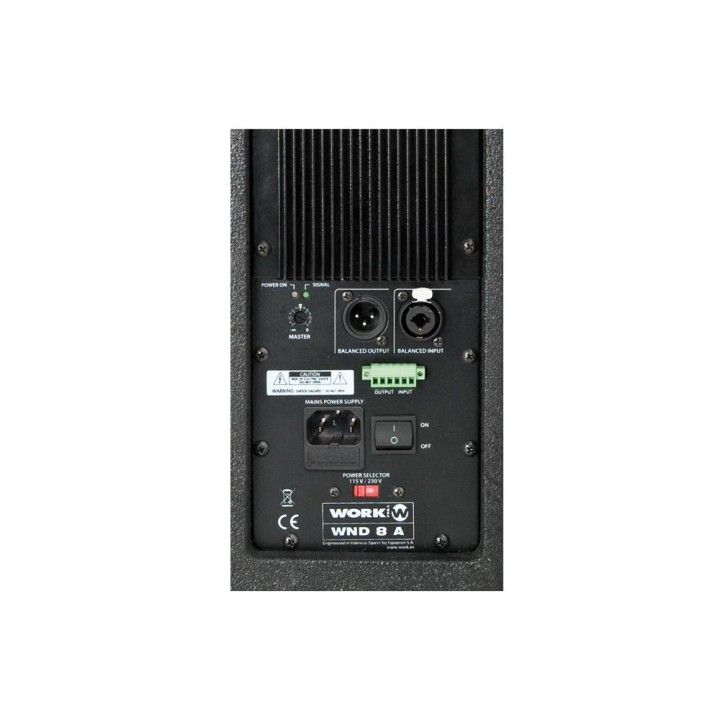 Work - WND 8A WHITE - ACTIU FINS 8" - Altaveus Autoamplificats - Altaveus professionals | Z-Bombilla